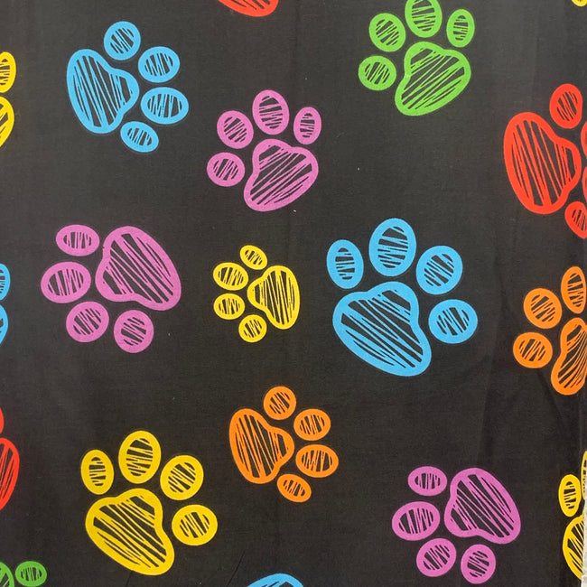 Dog Bed Small Paw Print