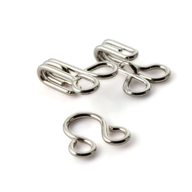 Prym Silver Spring hooks and eyes