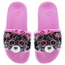 TY Reversible Sequin Pool Slides - Kiki Cat