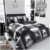 Gaveno Cavalia Single Set Duvet Cover & Pillowcase 3D Triangles