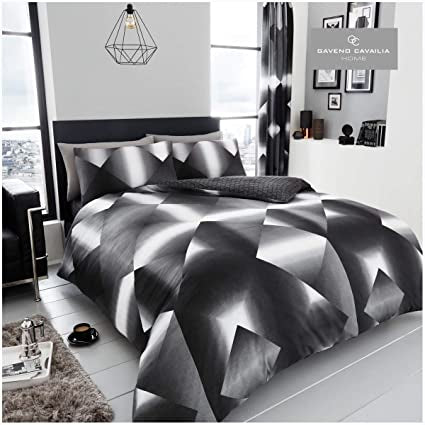 Gaveno Cavalia Single Set Duvet Cover & Pillowcase 3D Triangles