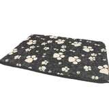 Dog Bed Large Paw Print