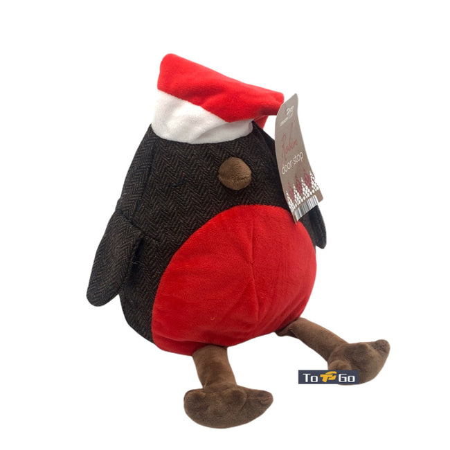 Christmas Country Club Robin Doorstop