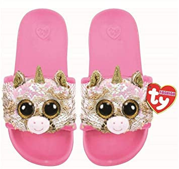 TY Reversible Sequin Pool Slides - Fantasia Unicorn