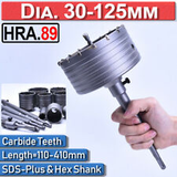 Dekton 35mm Core Drill SDS Plus Fitting Drilling Block Brick and Concrete