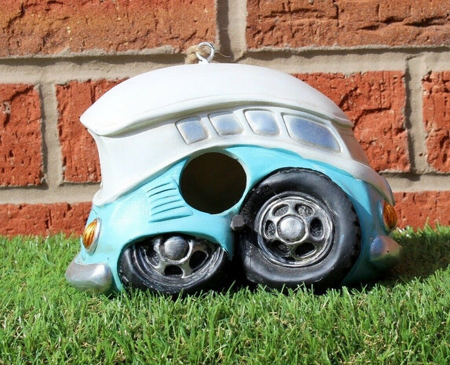 Hanging mini car bird house