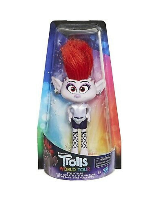 Trolls World Tour Stylin' Barb 2-Inch Fashion Doll