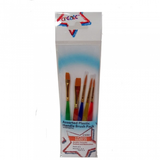 Create - 5 Plastic Handle Brush Set