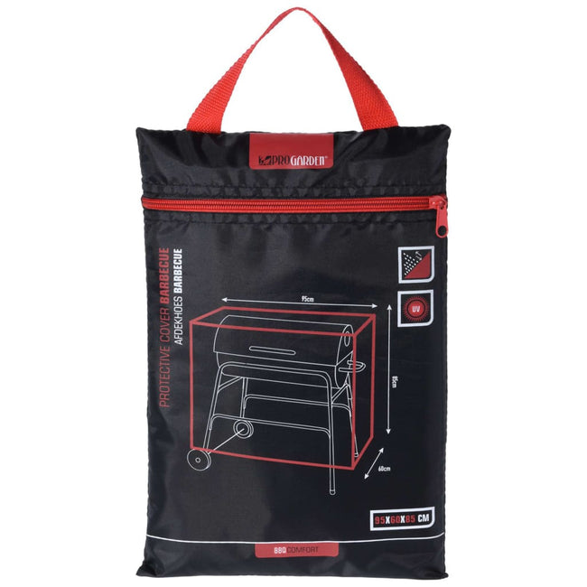 ProGarden Black Protective Cover for BBQ 95x60x85 cm