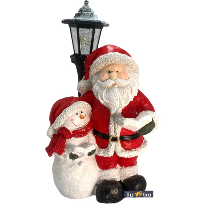 Santa & Snowman