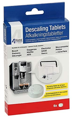 4 Your Home CLN025 Coffee Machine 6 Descaler Tablets 40g