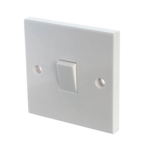 Powermaster 1 Gang 2 Way Single Light Switch | 1434-06