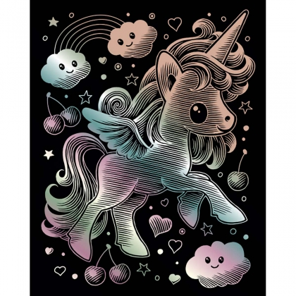 Unicorn - Kawaii Scraper Foil
