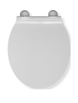 Croydex Victoria Flexi Fix White Toilet Seat