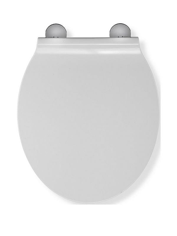 Croydex Victoria Flexi Fix White Toilet Seat