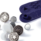 Prym Non-sew jeans buttons American star 17mm