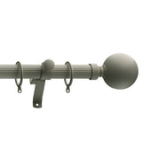 Crown Curtain Tracks Viscount 28mm Grey Stone 200cm