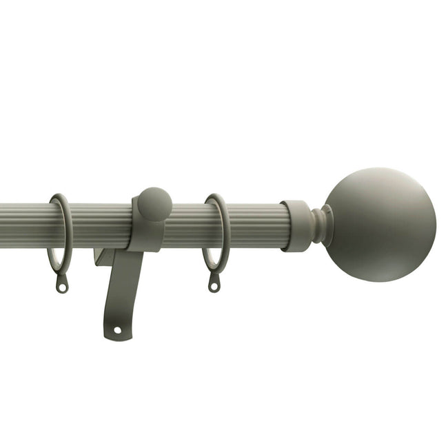 Crown Curtain Tracks Viscount 28mm Grey Stone 200cm