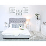 CIMC Value Three Ceramic Ball Table Lamp With Silver Shade