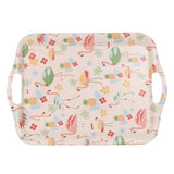 Flamingo bamboo tray 46cm