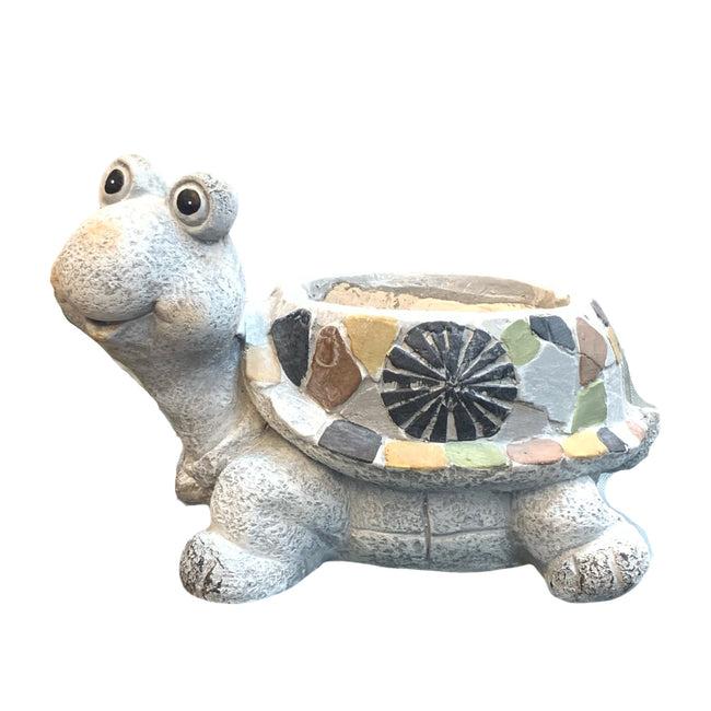 Garden decor turtle flower pot planter