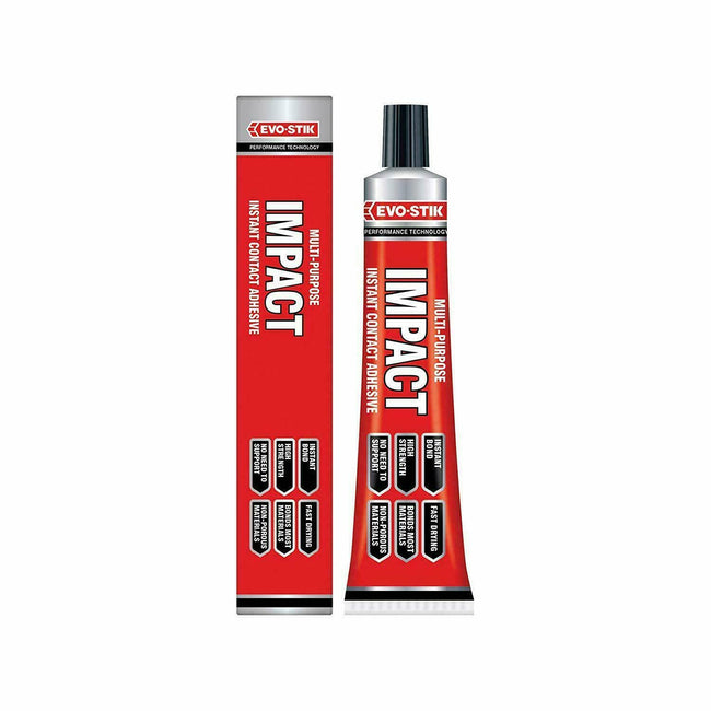Evo Stik Impact Instant Contact Adhesive Multi Purpose Glue - High Strength 30g