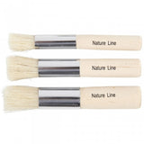 Stencil brushes 11+14+17 mm 3 asstd