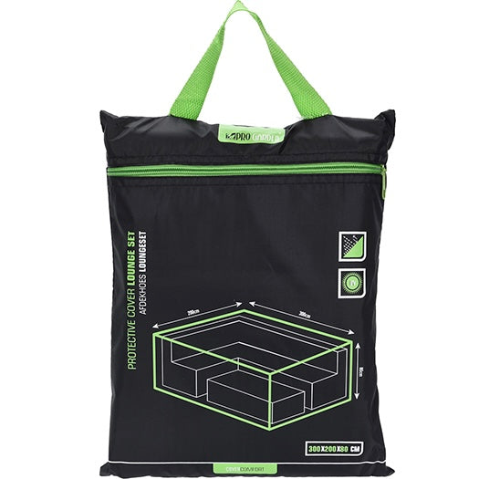 ProGarden Black Protective Cover for Lounge Set