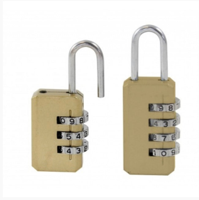 Dekton 2pc COMBINATION PADLOCKS