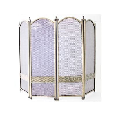 De Vielle Heritage Celtic Collection 4 Fold Fire Screen