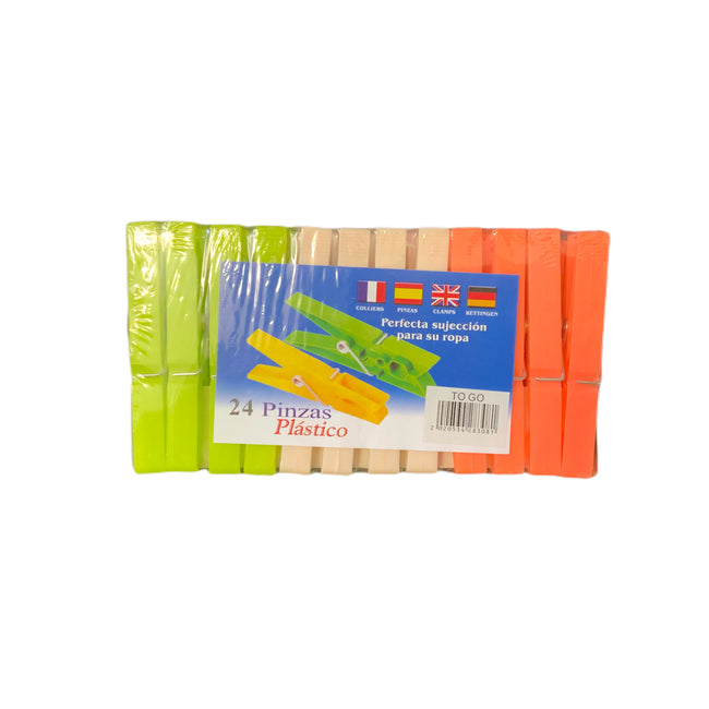 Plastic pegs 24pcs