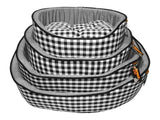 Republic of Pet McClean Black Checkerboard Dog Bed