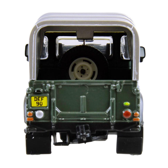 BRITAINS LAND ROVER DEFENDER 90 WITH CANOPY - GREEN