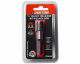 DEKTON 1/4 Inch Quick Release Bit-fix Holder