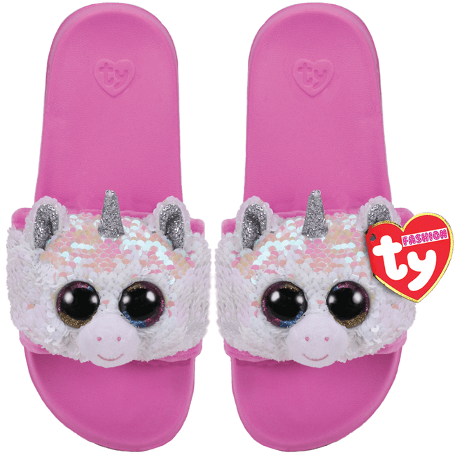 TY Reversible Sequin Pool Slides - Diamond Unicorn