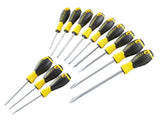 Stanley Essential Steel Screwdriver Set of 12