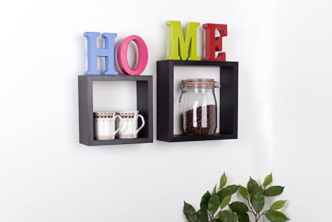 Core Products Set of 2pc cube shelf kit - white