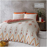 GAVENO CAVAILIA Reversible Floral Duvet Cover Quilt Set Easy Care Poly Cotton Botanical Bedding Polycotton Nico-Natural Double