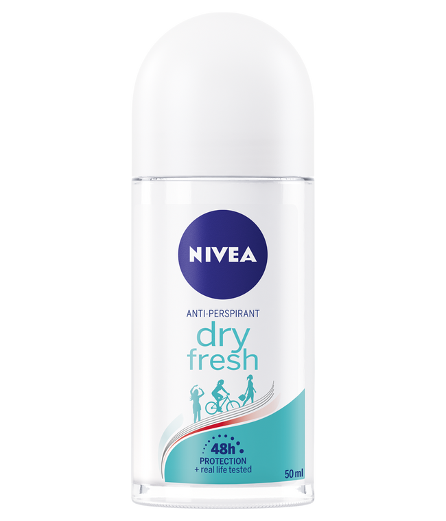NIVEA DRY FRESH ANTI-PERSPIRANT DEODORANT ROLL ON 50ML