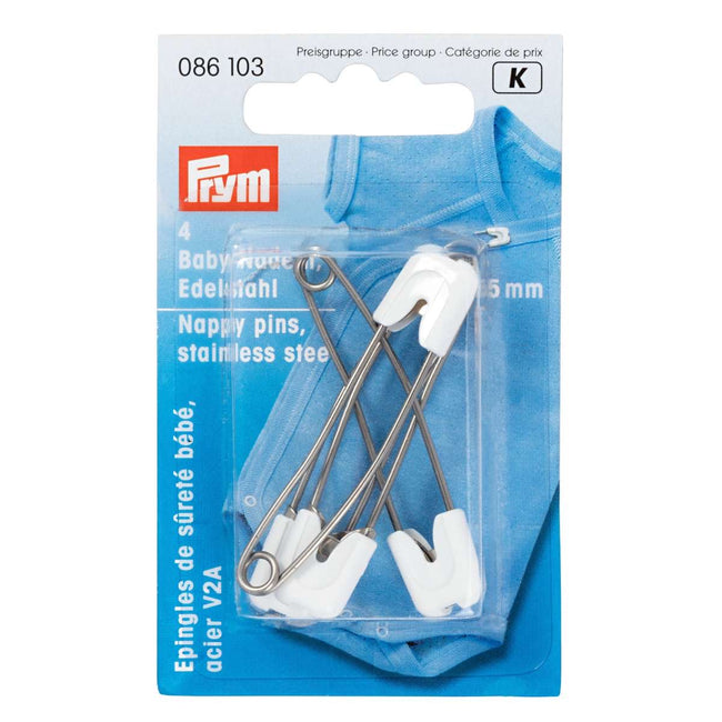 Prym Nappy pins 55mm