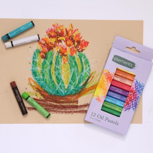 Elements Oil Pastel 12 Pack