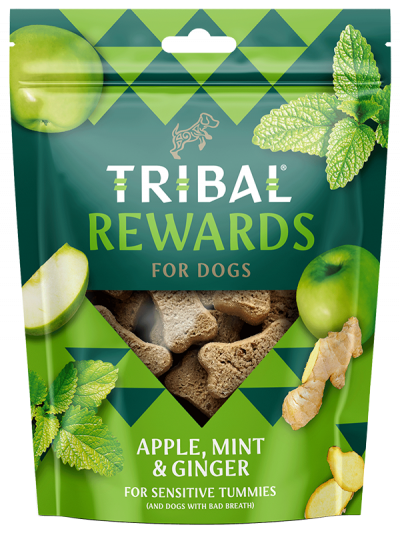 Tribal Rewards Apple, Mint & Ginger Dog Biscuits