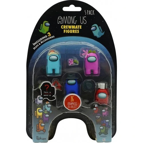 Among Us Crewmates 5-Pack Mini Figures