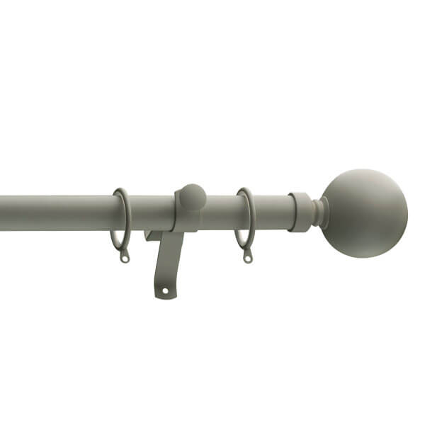 Crown Curtain Tracks Viscount 28mm Pole Greystone 320cm