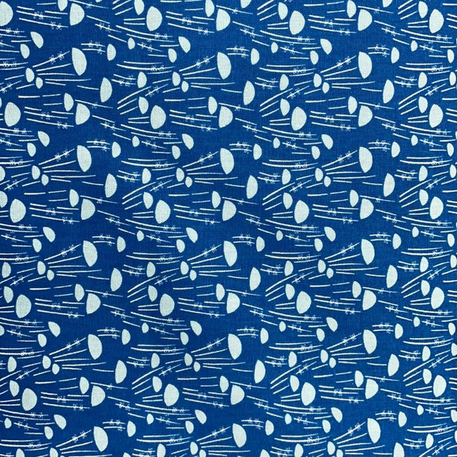 Blue Coral Print