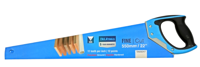 Tala 550mm(22in) Heavy Cut Handsaw