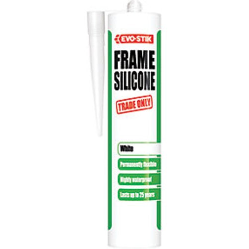 Evo-stik Trade Only Frame Silicone - White 280ml