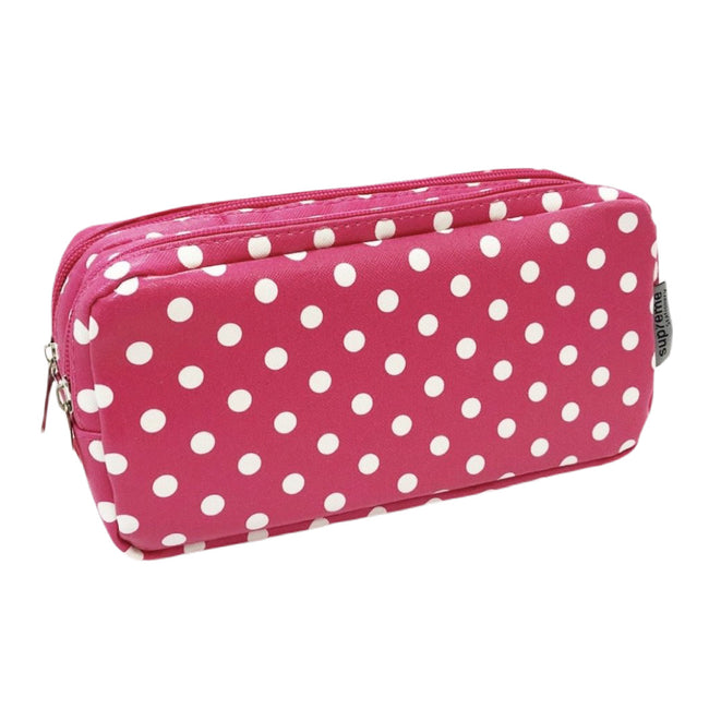 Supreme Pokka dots pencil case Pink