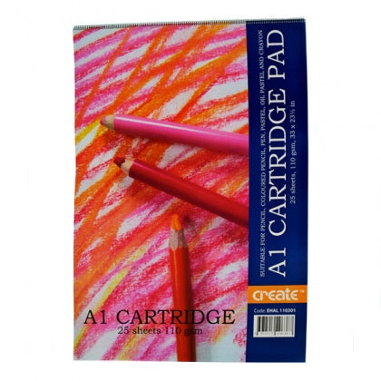 Create Cartridge Pad - A4 110gsm - 25 Sheets