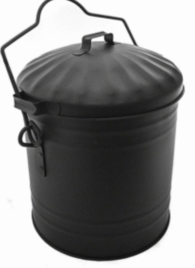 ASH BUCKET WITH LID